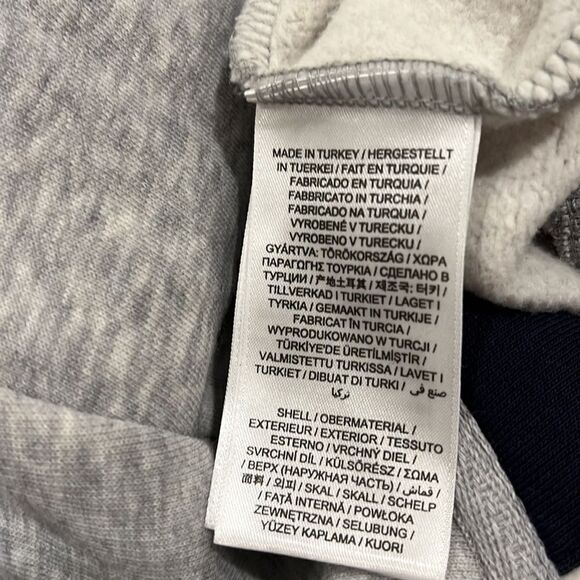 Gant collegiate grey zip up hoodie - Picture 7 of 8